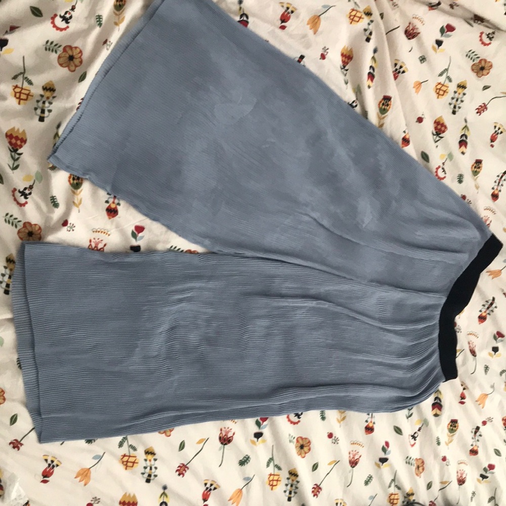 Zara Soft Blue Culottes